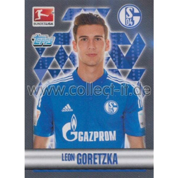 TOPPS Bundesliga 2015/2016 - Sticker 351 - Leon Goretzka