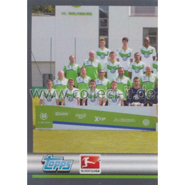 TOPPS Bundesliga 2015/2016 - Sticker 379 - VfL Wolfsburg Teambild 1