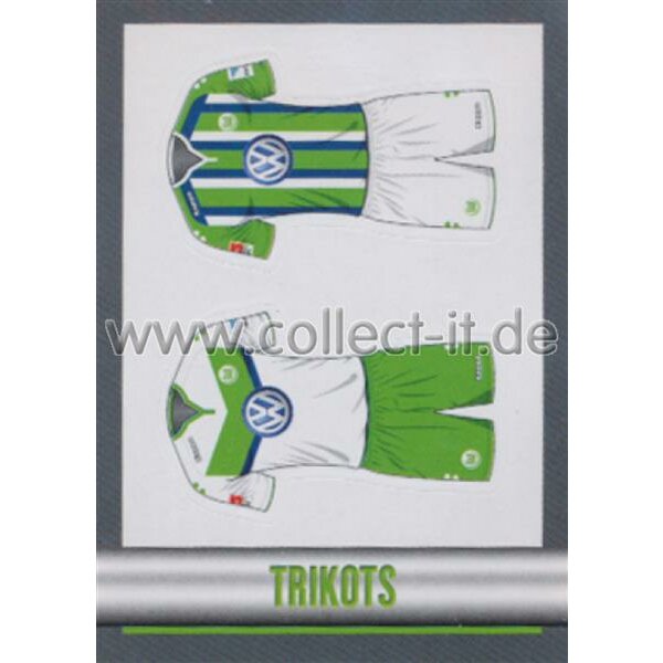 TOPPS Bundesliga 2015/2016 - Sticker 381 - VfL Wolfsburg Trikot