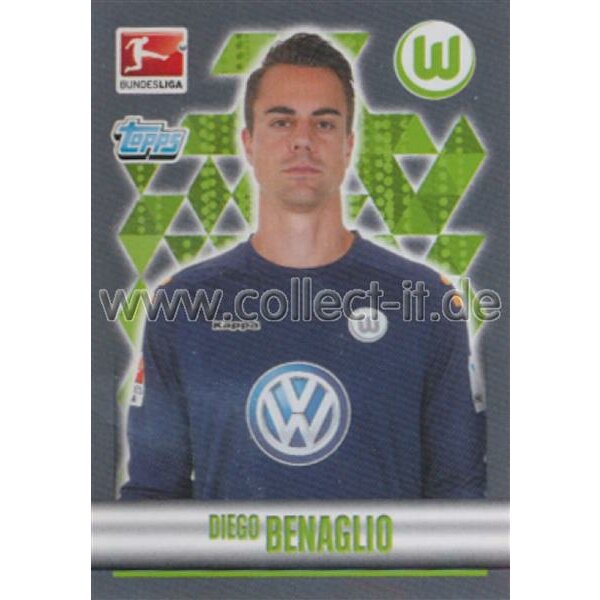 TOPPS Bundesliga 2015/2016 - Sticker 382 - Diego Benaglio