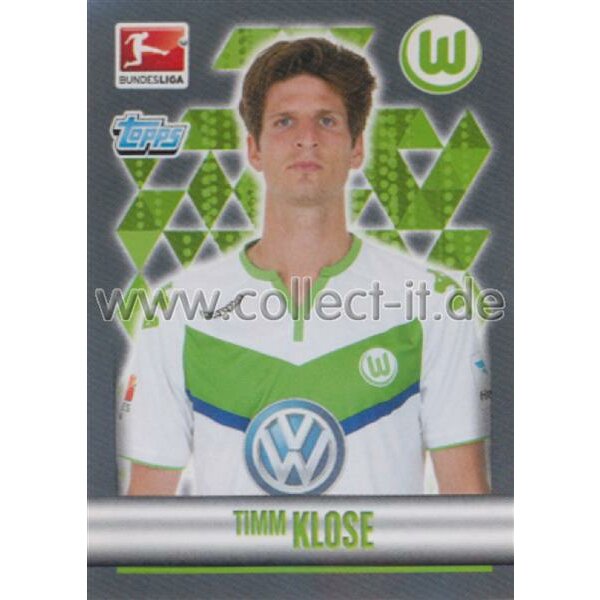 TOPPS Bundesliga 2015/2016 - Sticker 385 - Timm Klose