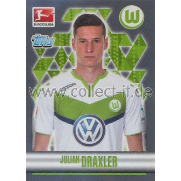 TOPPS Bundesliga 2015/2016 - Sticker 394 - Julian Draxler