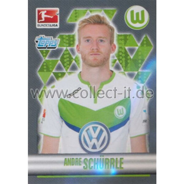 TOPPS Bundesliga 2015/2016 - Sticker 395 - Andre Schürrle