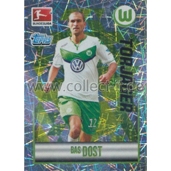 TOPPS Bundesliga 2015/2016 - Sticker 399 - Bas Dost