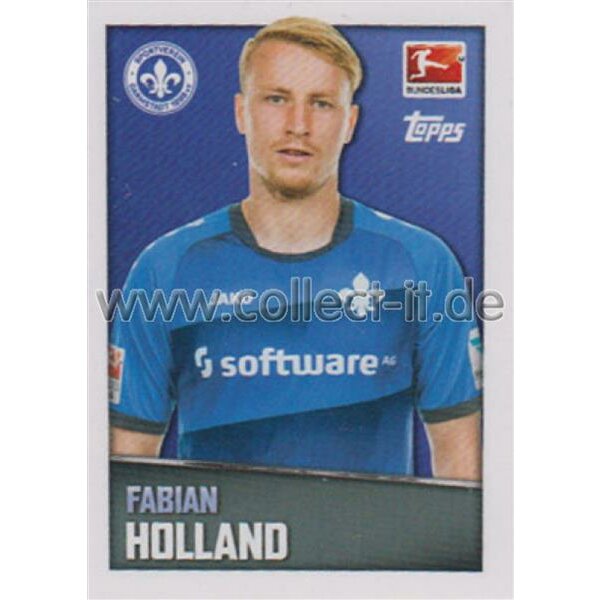 TOPPS Bundesliga 2016/2017 - Sticker 74 - Fabian Holland