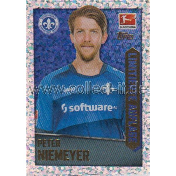 TOPPS Bundesliga 2016/2017 - Sticker 079 - Peter Niemeyer - Limitierte Auflage