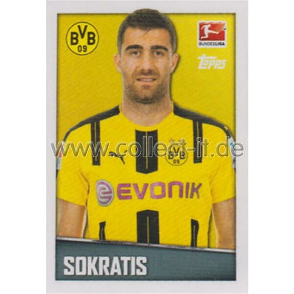 TOPPS Bundesliga 2016/2017 - Sticker 96 - Sokratis