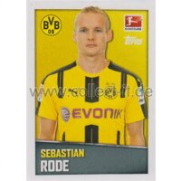 TOPPS Bundesliga 2016/2017 - Sticker 101 - Sebastian Rode