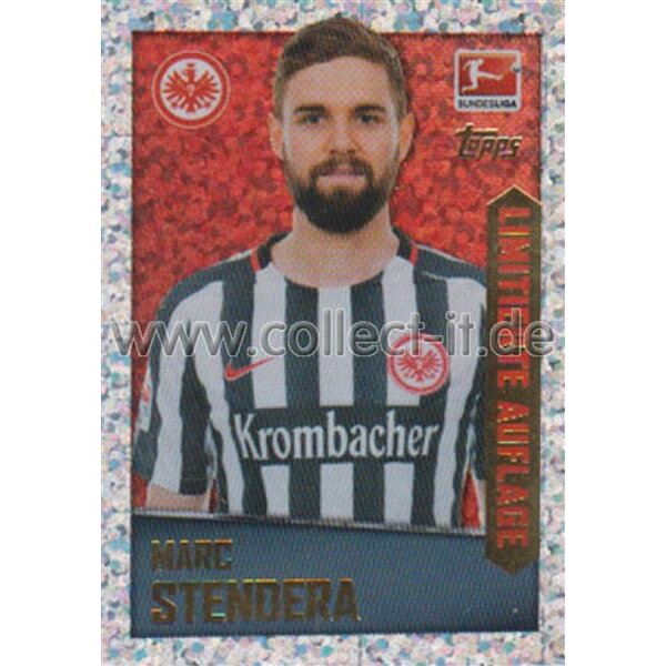 TOPPS Bundesliga 2016/2017 - Sticker 125 - Marc Stendera - Limitierte Auflage