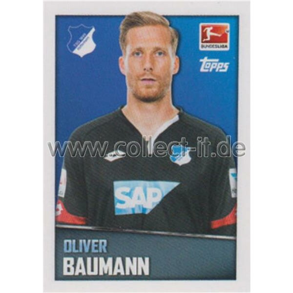 TOPPS Bundesliga 2016/2017 - Sticker 177 - Oliver Baumann