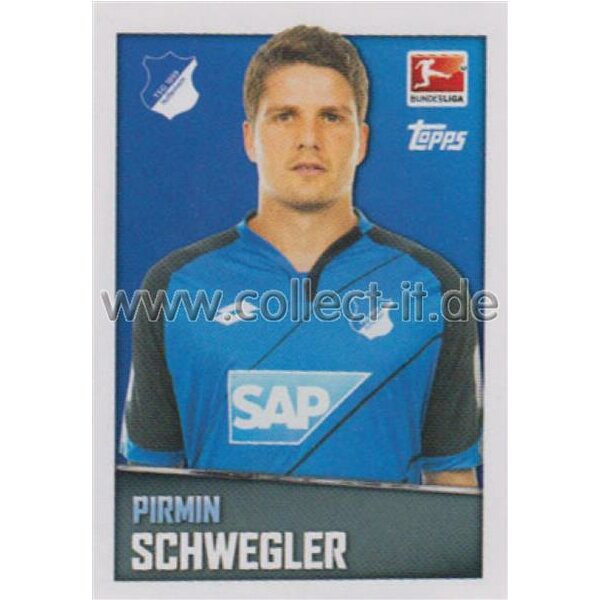 TOPPS Bundesliga 2016/2017 - Sticker 184 - Pirmin Schwegler