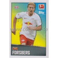 TOPPS Bundesliga 2016/2017 - Sticker 198 - Emil Forsberg