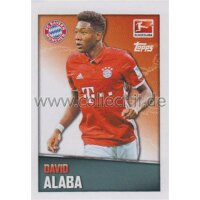 TOPPS Bundesliga 2016/2017 - Sticker 200 - David Alaba