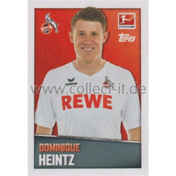 TOPPS Bundesliga 2016/2017 - Sticker 241 - Dominique Heintz