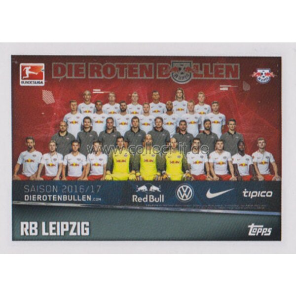 TOPPS Bundesliga 2016/2017 - Sticker 254 - RB Leipzig Team