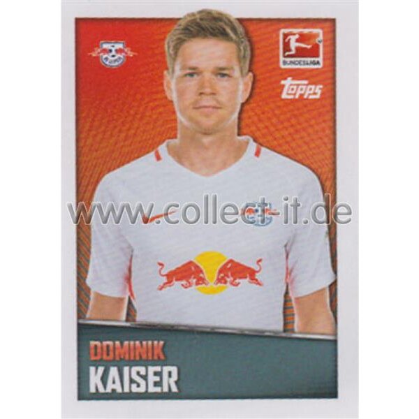 TOPPS Bundesliga 2016/2017 - Sticker 255 - Dominik Kaiser