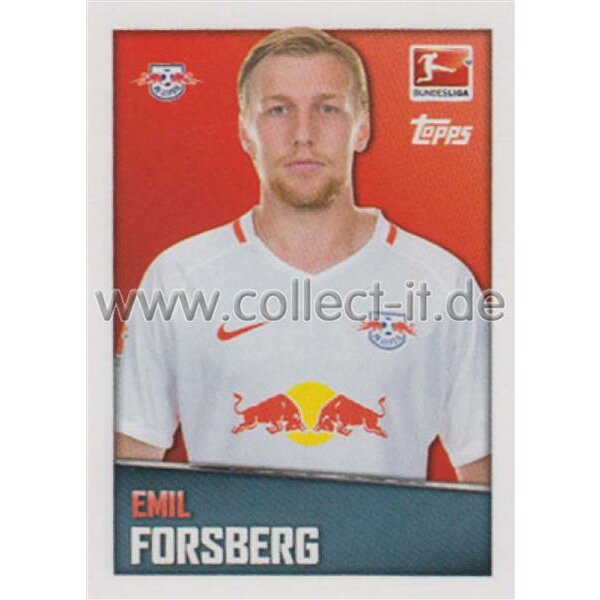 TOPPS Bundesliga 2016/2017 - Sticker 269 - Emil Forsberg