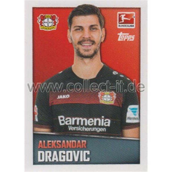 TOPPS Bundesliga 2016/2017 - Sticker 282 - Aleksandar Dragovic