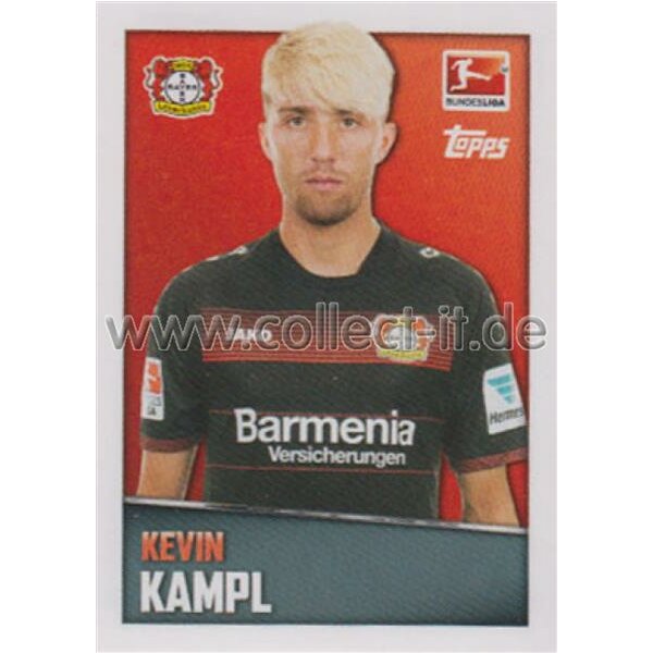 TOPPS Bundesliga 2016/2017 - Sticker 287 - Kevin Kampl