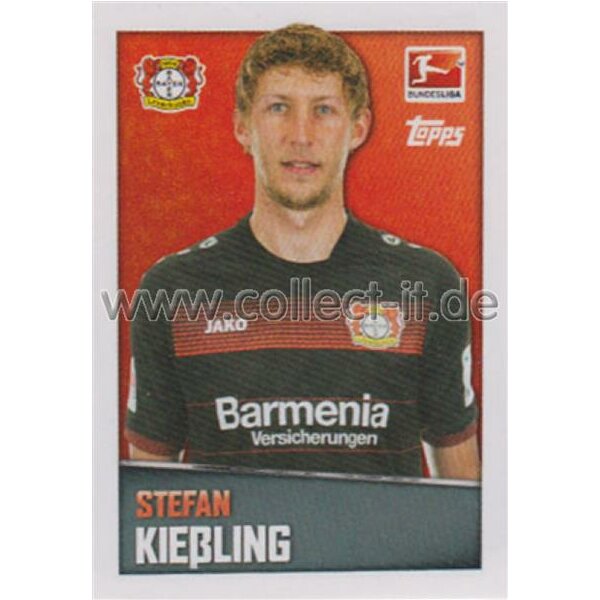 TOPPS Bundesliga 2016/2017 - Sticker 292 - Stefan Kießling