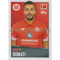 TOPPS Bundesliga 2016/2017 - Sticker 303 - Giulio Donati