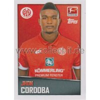 TOPPS Bundesliga 2016/2017 - Sticker 313 - Jhon Cordoba