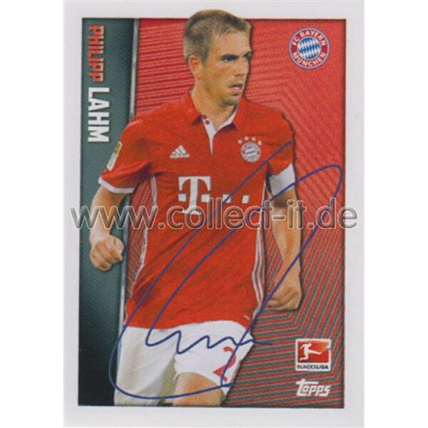 TOPPS Bundesliga 2016/2017 - Sticker 340 - Philipp Lahm