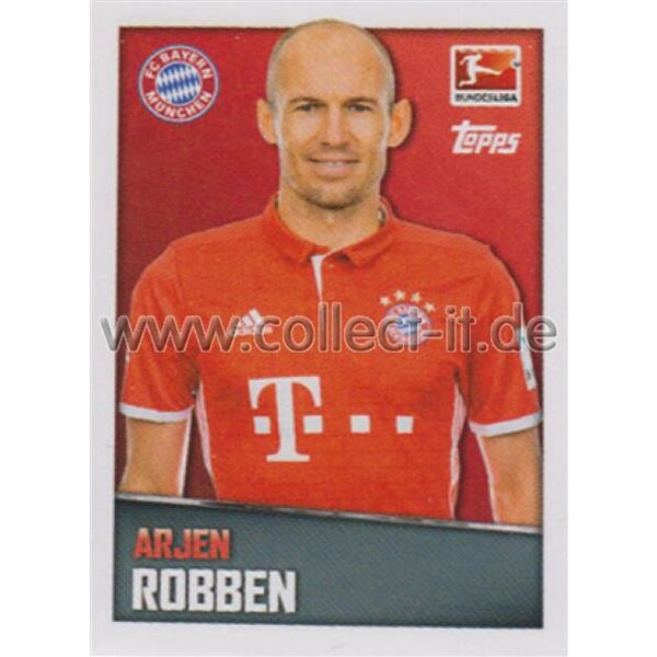 TOPPS Bundesliga 2016/2017 - Sticker 352 - Arjen Robben