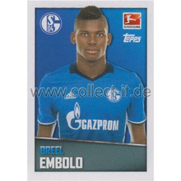 TOPPS Bundesliga 2016/2017 - Sticker 375 - Breel Embolo