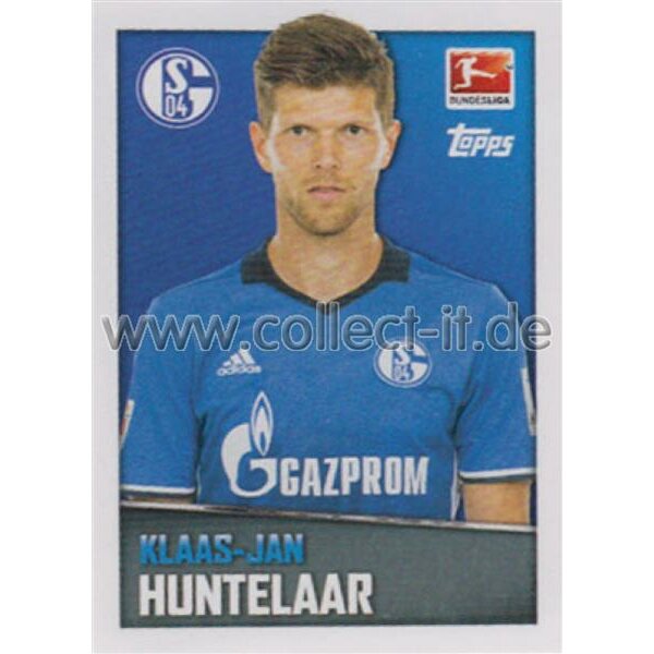 TOPPS Bundesliga 2016/2017 - Sticker 376 - Klaas-Jan Huntelaar