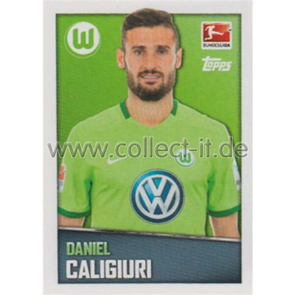 TOPPS Bundesliga 2016/2017 - Sticker 392 - Daniel Caligiuri