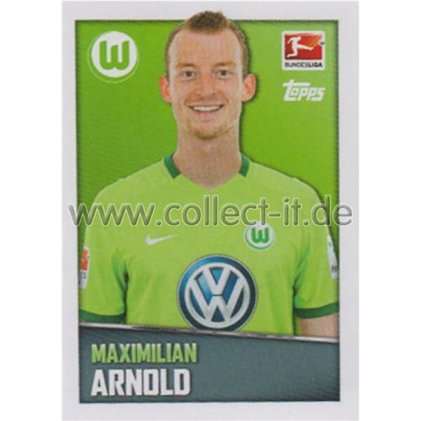 TOPPS Bundesliga 2016/2017 - Sticker 393 - Maximilian Arnold