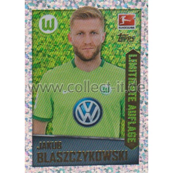 TOPPS Bundesliga 2016/2017 - Sticker 396 - Jakub Blaszczykowski - Limitierte Auflage