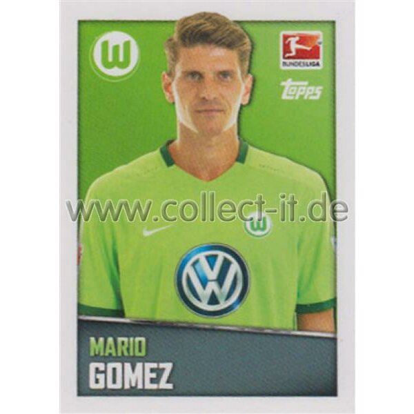 TOPPS Bundesliga 2016/2017 - Sticker 397 - Mario Gomez