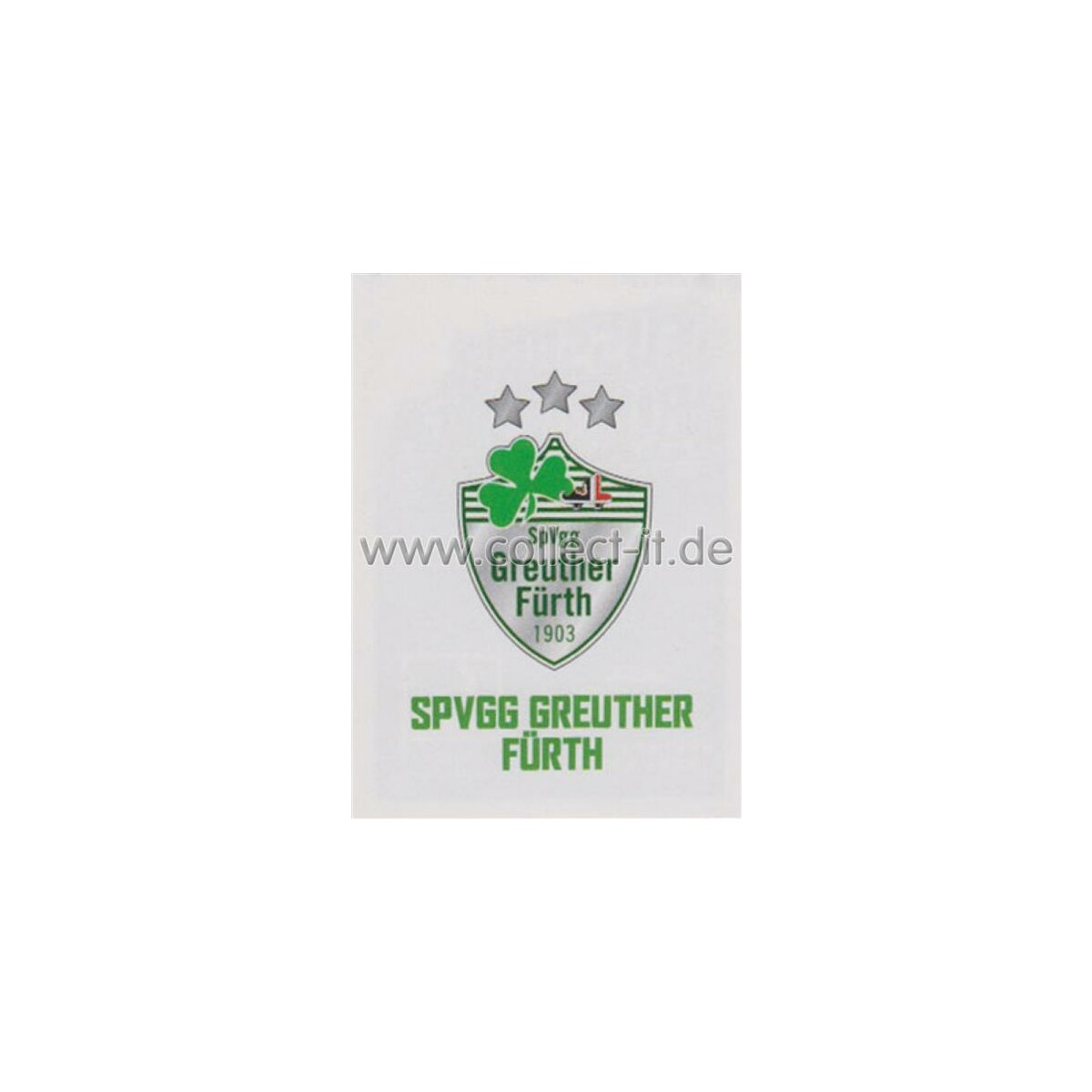 Topps Bundesliga 2016 2017 Sticker 416 Spvgg Greuther Furth Logo 2 97