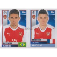 CL1617 - Sticker - ARL08+09 - Gabriel+Laurent Koscielny...