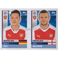 CL1617 - Sticker - ARL12+13 - Mesut Özil+Jack...