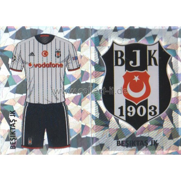 CL1617 - Sticker - BES01+02 - Trikot+Logo [Besiktas JK]