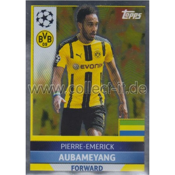 CL1617 - Sticker - DOR03 - Pierre-Emerick Aubameyang [Borussia Dortmund]