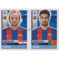 CL1617 - Sticker - FCB12+13 - Ivan Raktic+Andre Gomes [FC...