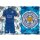 CL1617 - Sticker - LEI01+02 - Trikot+Logo [Leicester City]