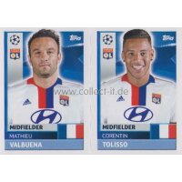 CL1617 - Sticker - LYO14+15 - Mathieu Valbuena+Corentin...