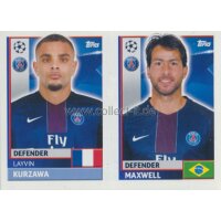 CL1617 - Sticker - PSG06+07 - Layvin Kurzawa+Maxwell...