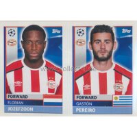 CL1617 - Sticker - PSV16+17 - Florian Jozefzoon+Gaston...