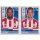 CL1617 - Sticker - PSV18+19 - Jürgen Locadia+Luuk De Jong [PSV Eindhoven]