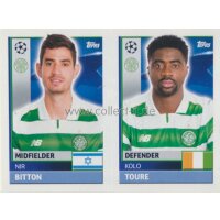 CL1617 - Sticker - QFB07+08 - Nir Bitton+Kolo Toure...