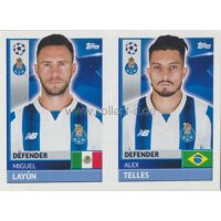 CL1617 - Sticker - QFJ05+06 - Miguel Layun+Alex Telles...