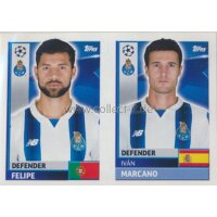 CL1617 - Sticker - QFJ07+08 - Felipe +Ivan Marcano [FC...