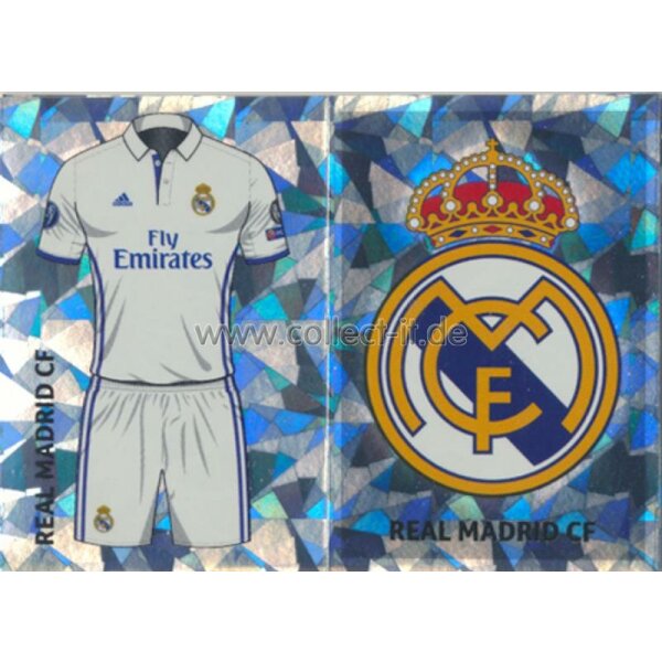 CL1617 - Sticker - REA01+02 - Trikot+Logo [Real Madrid CF]