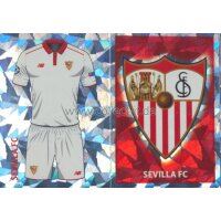 CL1617 - Sticker - SEV01+02 - Trikot+Logo [Sevilla FC]